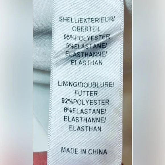 ADRIANNA PAPELL Black Cream V Neckline Cap Sleeve Career Dress 6 Lined Design - Picture 5 of 11